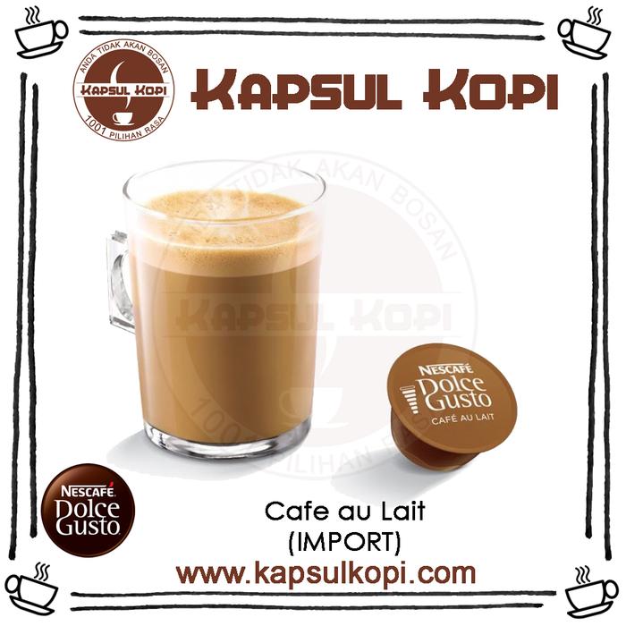 Au Lait Dolce Gusto Cafe Royal Jual KapsulKopi Nescafe Dolce Gusto