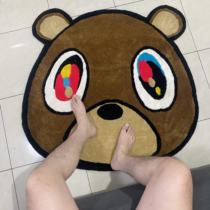 Gambar Custom rug karpet Kanye Bear ukuran bisa pilih - 50cm dari Custom.iniitu undefined Tokopedia