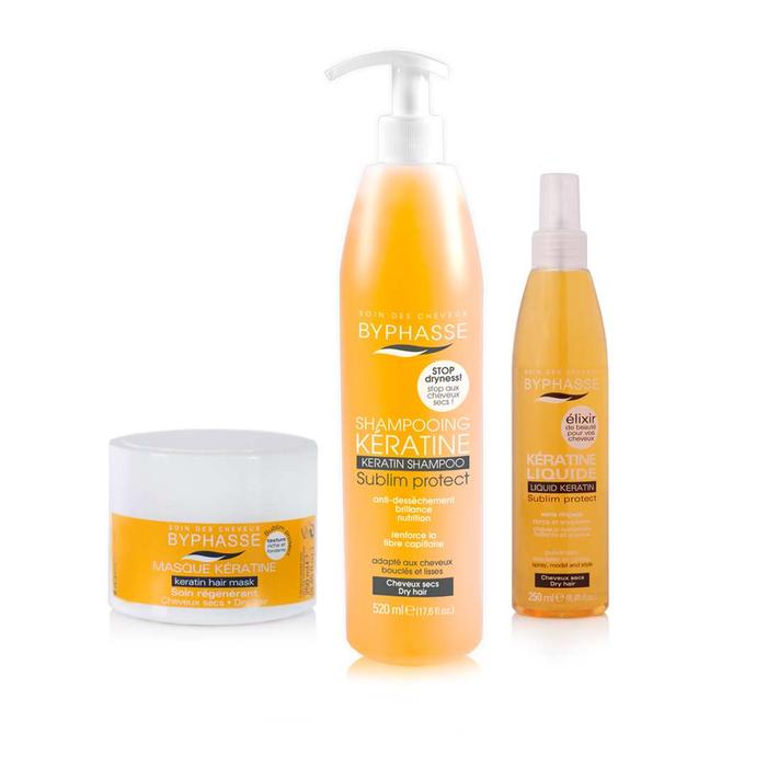 Gambar Paket Byphasse Keratin Series | Shampoo Liquid Hair Mask - Paket 1 dari Leivy Naturally Indonesia undefined 5 Tokopedia