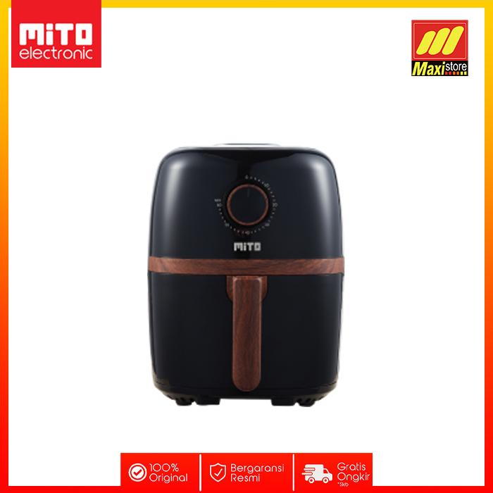 Gambar MITO Air Fryer AF5 Happy Fry [4 L] - Garansi Resmi - Hitam dari Maxi Store Makassar undefined Tokopedia