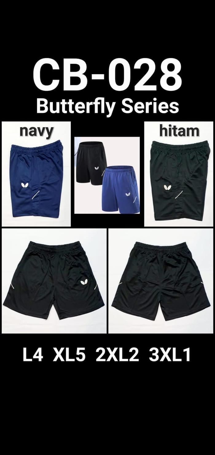 Gambar Celana Pendek Tenis Meja Butterfly Jersey Lotto GO IMPORT CB787 GS dari DJ7 SPORT undefined Tokopedia