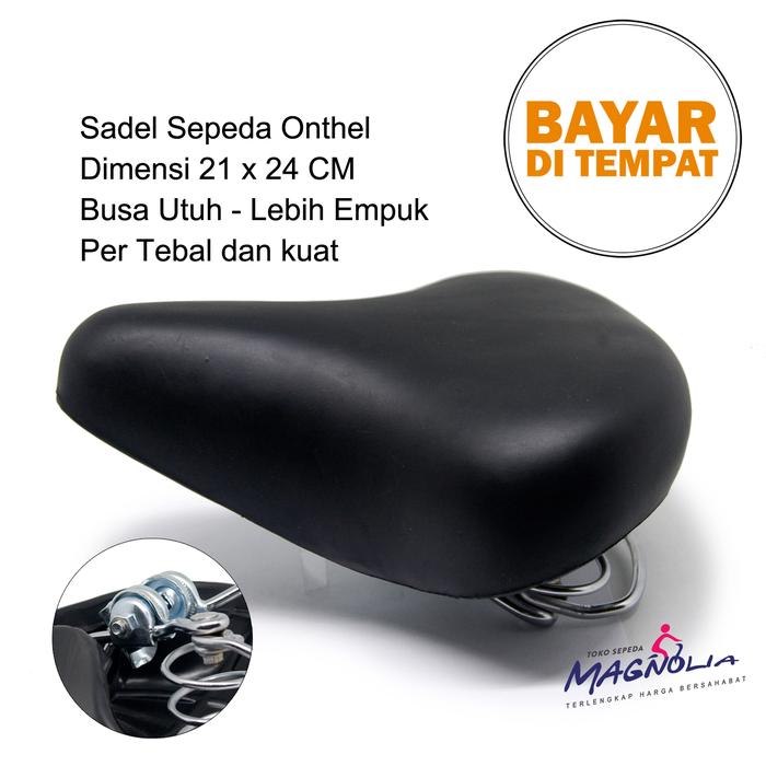 Gambar Sadel Jok Sepeda Onthel Jengki Mini CTB Dengan Per Tebal Lebih Empuk - Eterna dari Toko Sepeda Magnolia undefined Tokopedia