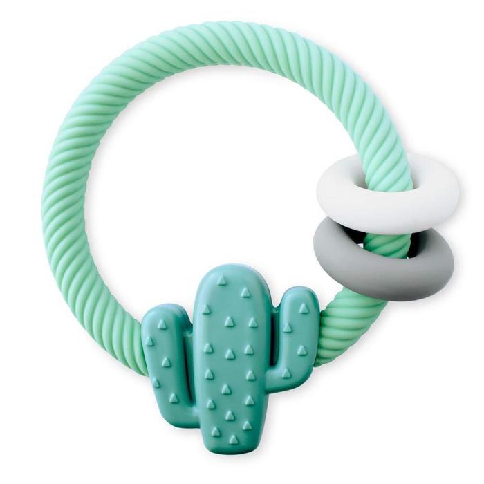 Gambar Itzy Ritzy Teether Rattle - Teething Toy Baby Kids Rattling Mainan - Cactus dari kartika567789 undefined Tokopedia