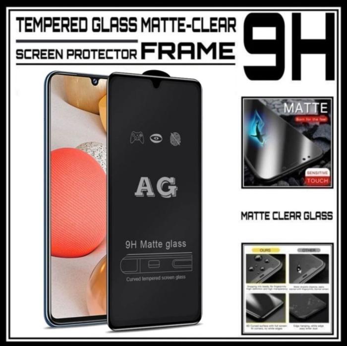 Gambar SAMSUNG GALAXY A14 5G TEMPERED GLASS MATTE FRAME SCREEN GUARD GLARE - FRAME-HITAM, SAMSUNG A14 5G dari Original Shop Nillkin undefined Tokopedia