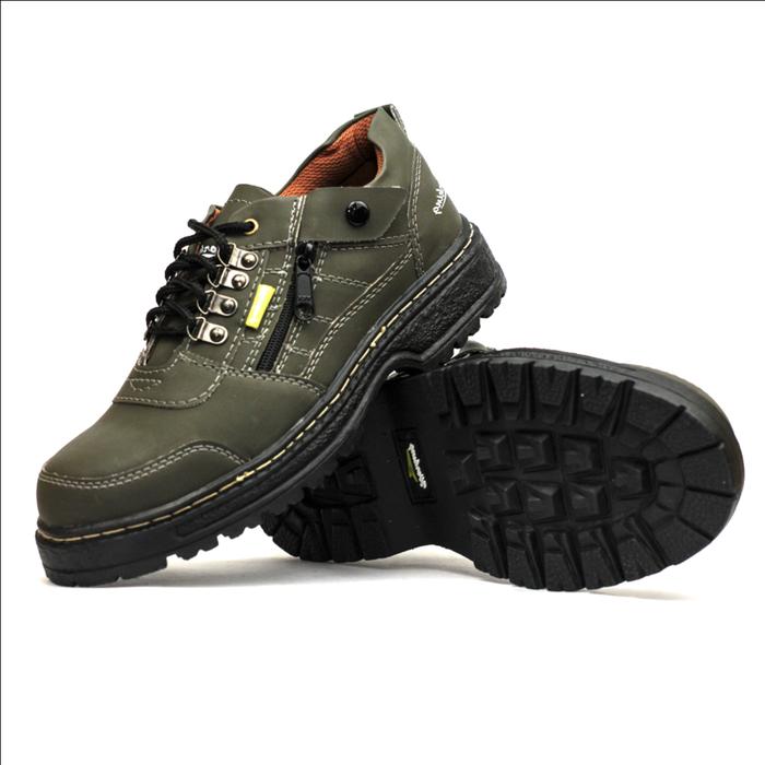 Gambar Working Sneakers For You Sepatu Hiking Tracking Code G-08 - Hijau Army, 40 dari WORKING SNEAKERS FOR YOU OFFICIAL SHOP undefined Tokopedia