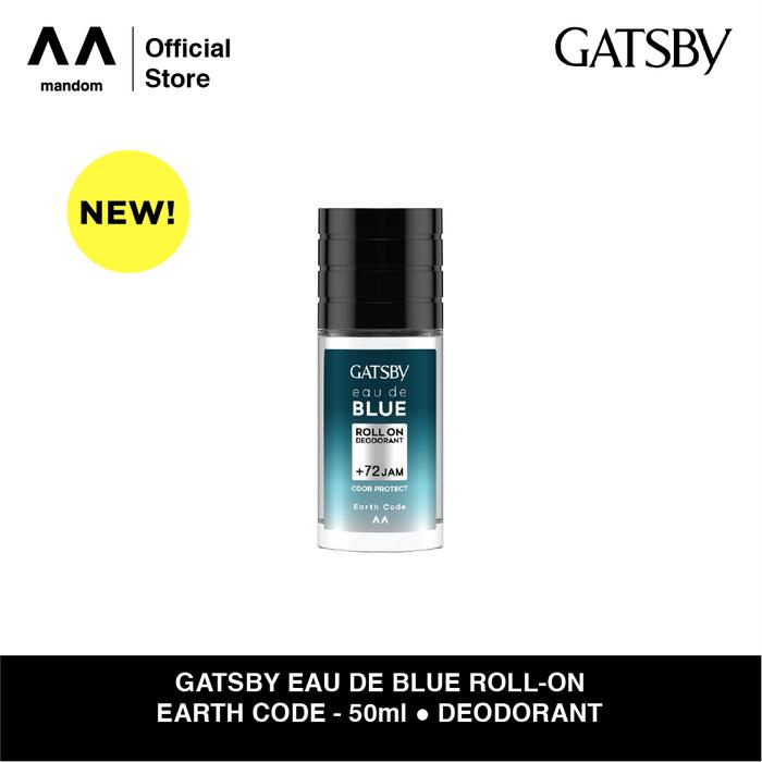 Gambar GATSBY Eau De Blue Deodorant Roll On - EarthCode dari henzshops undefined Tokopedia