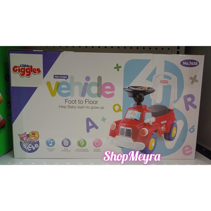 Gambar Mainan Little Giggles Ride On Car Music - Merah dari Happy Bunny Toys undefined Tokopedia