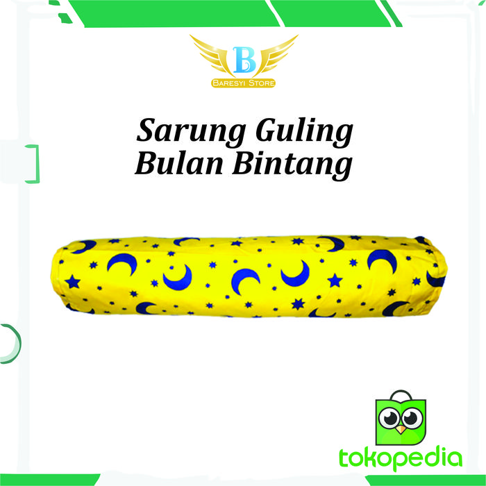 Gambar Sarung Guling / Sarung guling kekinian - bulan bintang dari Baresyi Store undefined Tokopedia