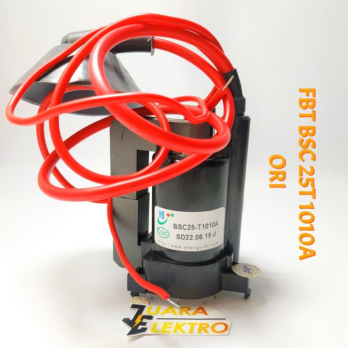 Gambar FBT BSC 25T 1010A ORI | PLAYBACK/FLYBACK BSC25-T1010A ORIGINAL - KABEL MERAH dari (JE) Juara Elektro undefined Tokopedia
