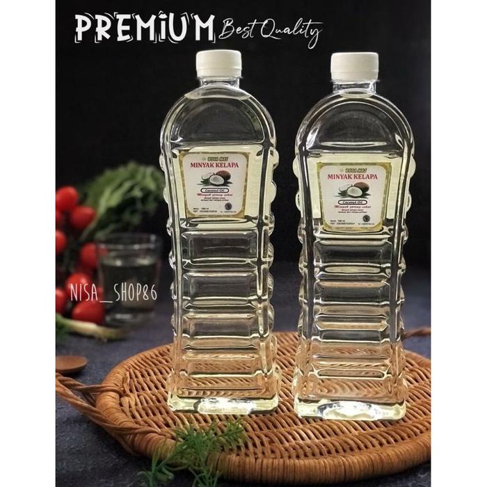 Gambar MINYAK GORENG KELAPA MURNI 1000 ML MINYAK KELAPA MINYAK KLENTIK ASLI - 1000 ML dari NisaShop86_NEW undefined Tokopedia
