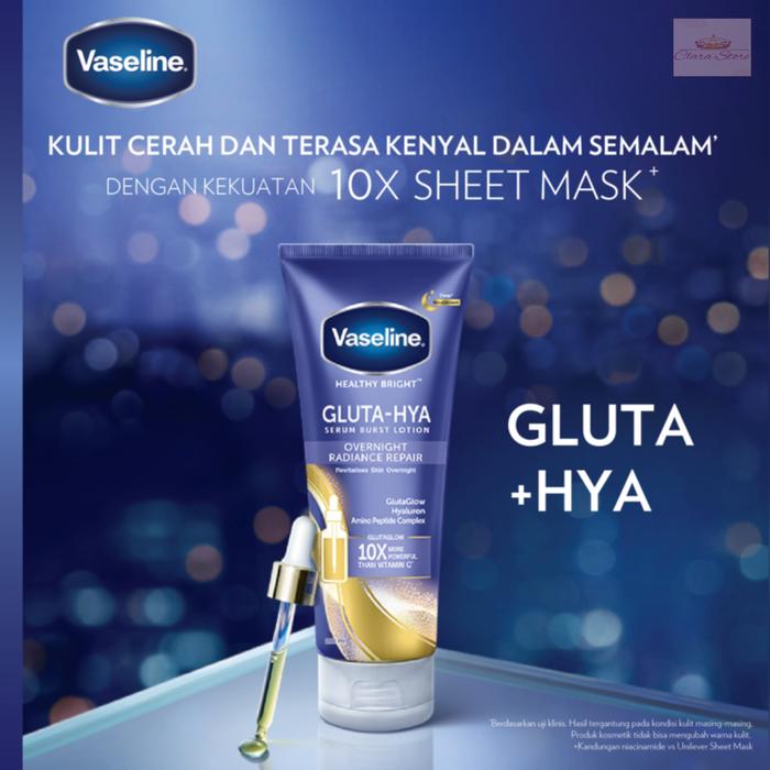 Gambar VASELINE Gluta-Hya Serum Burst UV Lotion 200ml/330ml - Flawless Bright, 200ml dari ClaraStore_2020 undefined 4 Tokopedia