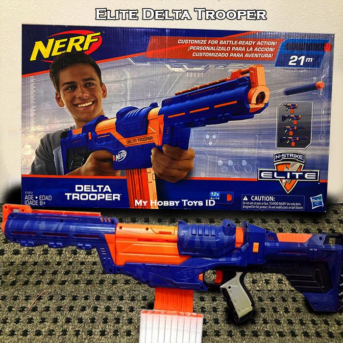 Gambar MAINAN ANAK LAKI TEMBAKAN NERF GUN ELITE DELTA TROOPER ORIGINAL HASBRO - Delta Trooper dari My Hobby Toys ID undefined Tokopedia