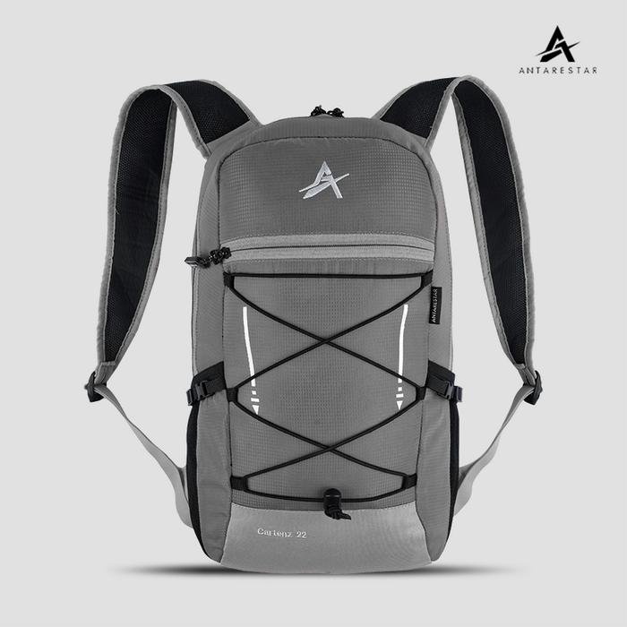 Gambar Daypack Cartenz Tas Ransel Gunung Outdoor Travel Backpack Antarestar - Abu-abu dari Antares Star undefined Tokopedia