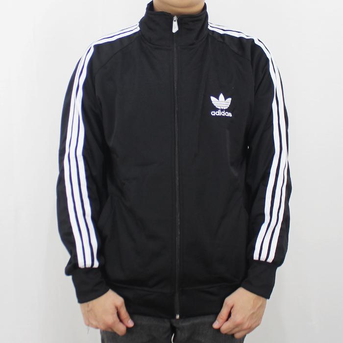 Jual JAKET ADIDAS FIREBIRD HITAM LIST PUTIH SIZE M L XL XXL XXXL