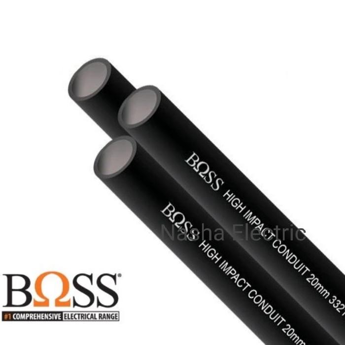 Gambar Boss Pipa Conduit 20mm hitam/putih - Hitam dari Nasha Electric undefined Tokopedia