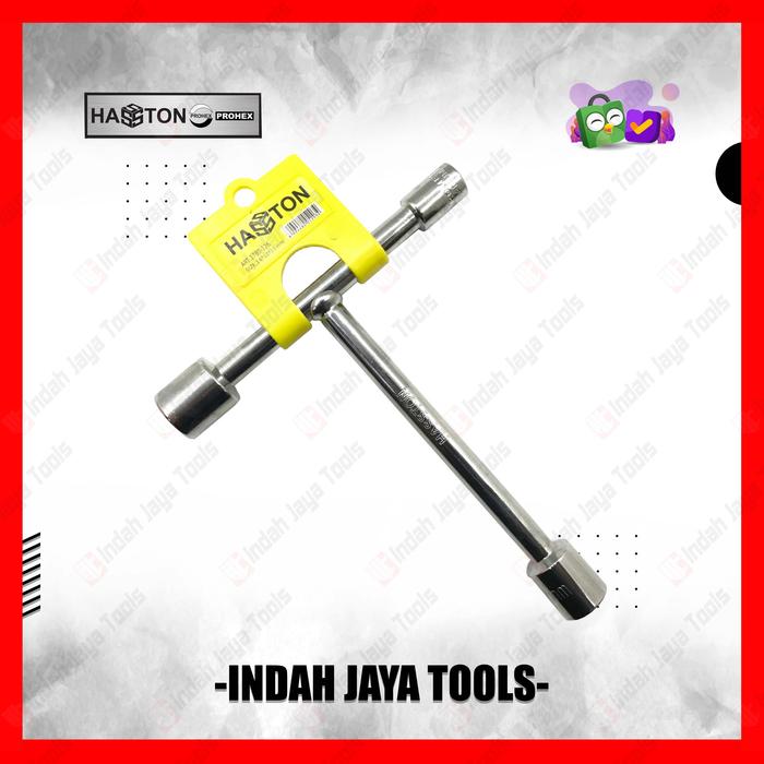 Gambar HASSTON Kunci Sok T 3 WAY 8 10 12 14 mm 3 Shock Soket Sock Prohex - 10 X 12 X 14 dari Indah Jaya Tools undefined Tokopedia