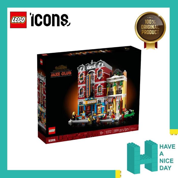 Gambar [Pre-Order]Lego Icons 10312 Jazz Club ( MISP / Sealed tanpa Dus ) dari Have a Nice Day undefined Tokopedia