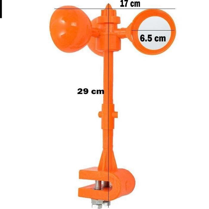 Gambar Alat Pengusir Burung/Tikus/Kucing/Rubah/Hama Dapat Berputar 360° - Ukuran Kecil dari Firih Shop undefined Tokopedia