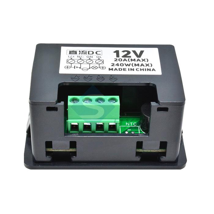 Jual Timer Delay Relay LCD Display Programmable Time Control T2310 12V ...
