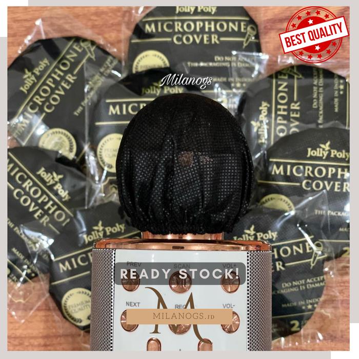 Gambar Cover Microphone 100pcs Jolly Poly Original Sarung Mic Sarung Microphone Cover Mic Mikrofon Wireless - Hitam, 50pcs dari Milanogs.id undefined Tokopedia