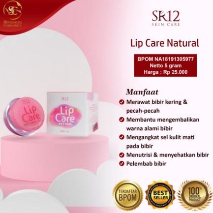 Gambar SR12 Lip Care Lip Balm Pelembab Bibir Pencerah Warna Bibir Alami - CHERRY dari Peach Blossom88 undefined 5 Tokopedia