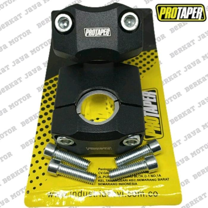 Gambar Raiser Riser peninggi stang protaper stir motor Panjang 7cm sepasang m - riser 5cm dari star accesories motor undefined Tokopedia