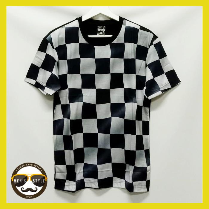 Gambar Kaos Distro Pria Wanita Motif Printing Premium Import Bangkok DSK-08 - NO 1, M dari Men's Style Kings undefined Tokopedia