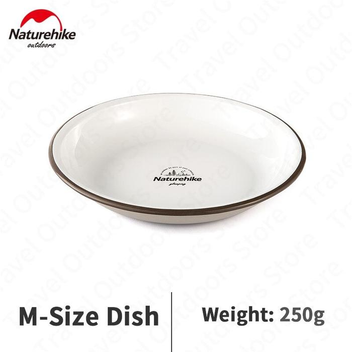 Gambar ALAT MAKAN PIRING MANGKUK GELAS TABLEWARE CAMPING NATUREHIKE NH20SJ030 - MIDDLE PLATE dari Dgunung Naturehike undefined Tokopedia