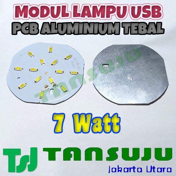 Gambar Modul Lampu USB Emergency DC 3V - 5V 5W 7W 5 Watt 7 Watt PCB Aluminium - 7 Watt dari TANSUJU undefined Tokopedia