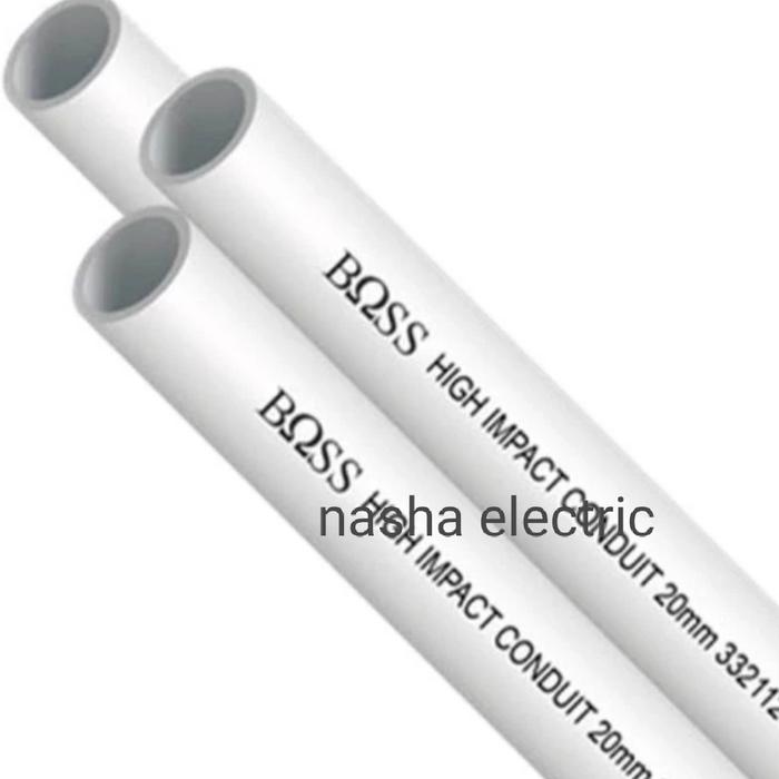 Gambar Boss Pipa Conduit 20mm hitam/putih - Putih dari Nasha Electric undefined Tokopedia
