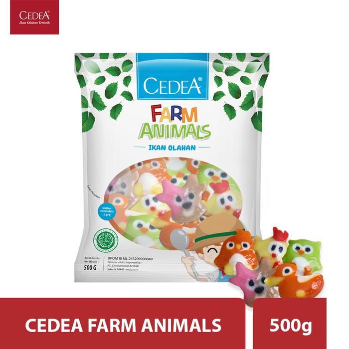 Gambar CEDEA Farm Animal 200gr/500gr Baso Ikan karakter animal - 500gr dari Serba food id undefined Tokopedia
