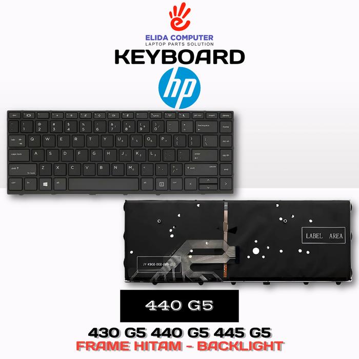 Jual Keyboard HP ProBook 440 G5 430 G5 445 G5 440 G6 HSN-Q04C/HSN-Q06C ...