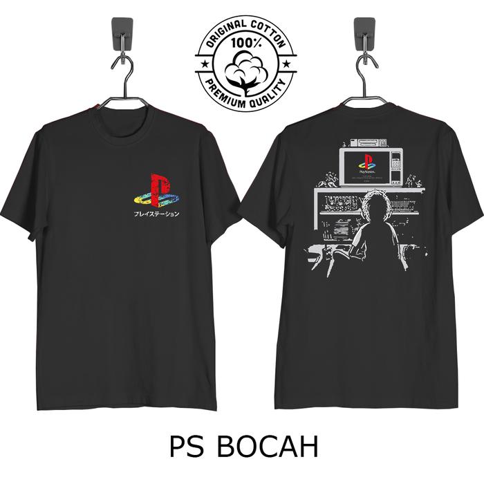 Gambar Kaos Distro Video Games Fantasia PS Lover - PS BOCAH, S DEWASA dari FUN CORNER MART undefined Tokopedia