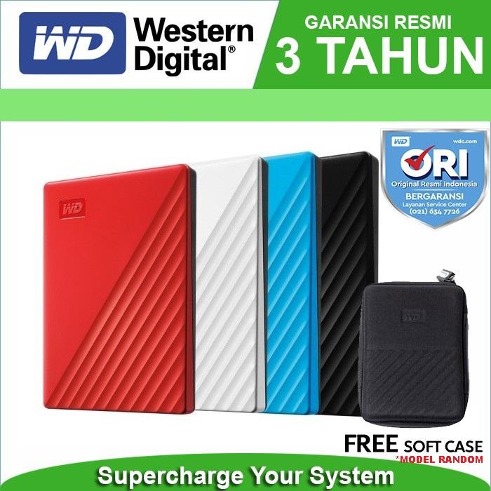 Wd My Passport Portable External Hard Drive 1tb Wdbyvg0010bbk-wesn