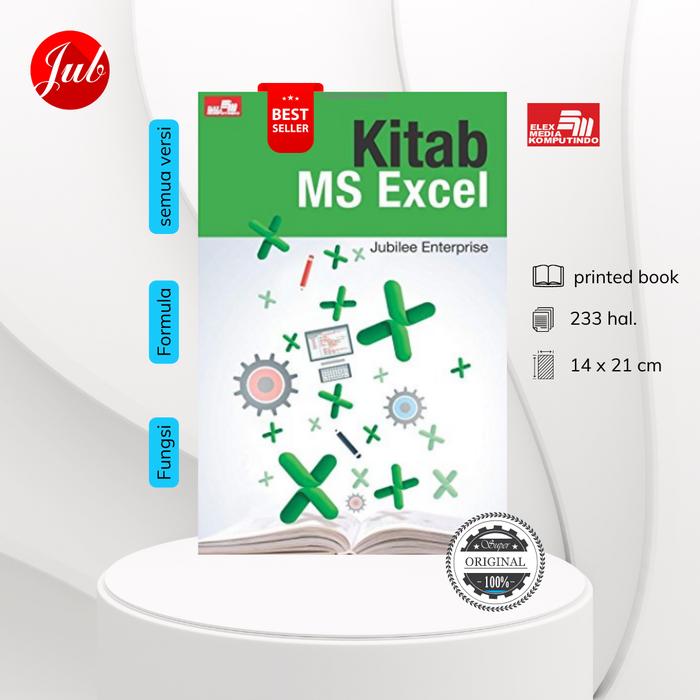 Gambar Kitab MS Excel 2021 - Excel dari Jubilee ID Shop undefined Tokopedia