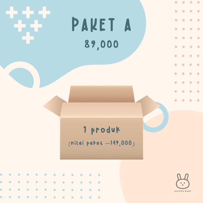 Gambar Mystery Box / Kotak Misteri Baju Bayi Set Twinkle & Toe - Paket A, 0-3 Bulan dari Twinkle & Toe undefined Tokopedia
