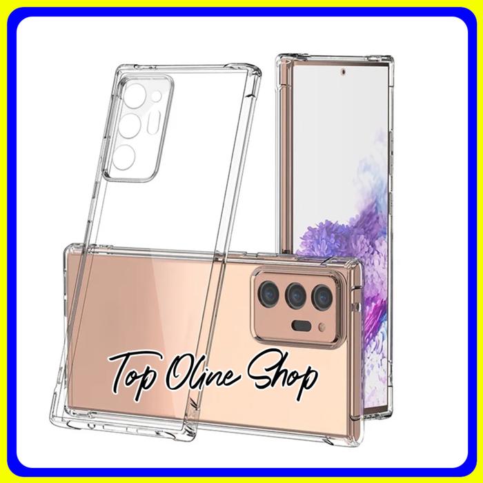 Gambar SAMSUNG NOTE 20 / ULTRA CASE ARMOR CRACK SOFT CASING ORIGINAL SILICONE - CLEAR, SAM NOTE 20 dari TOP OLINE SHOP undefined Tokopedia