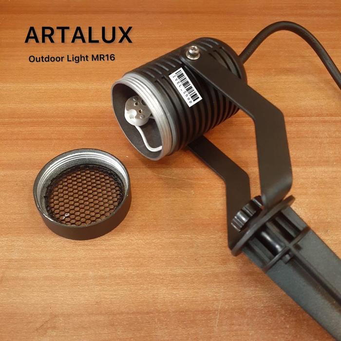 Gambar kap lampu taman mr16 outdoor/Artalux garden lamp MR16 AR5611T - Tanpa Lampu dari IVEL_Shop undefined Tokopedia
