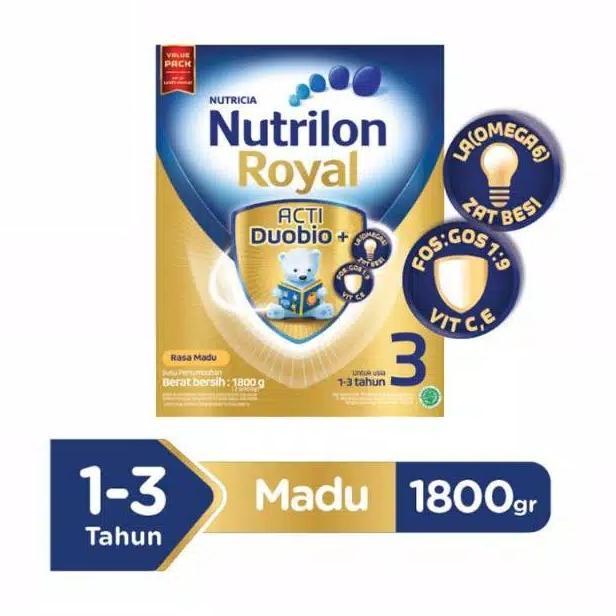 Gambar Nutrilon Royal ActiDuobio+ 3 Vanilla/Madu [1800 g] terlaris - Madu dari ajun store22 undefined Tokopedia
