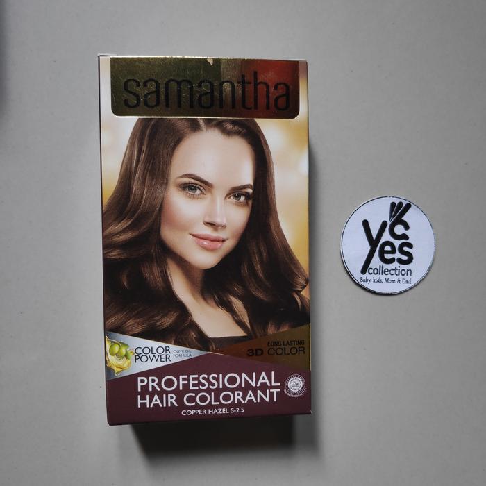 Gambar Pewarna Rambut 3D samanta 25gr Cat Semir permanent Samantha Hair Color - Copper Hazel dari yaYes Collection undefined Tokopedia