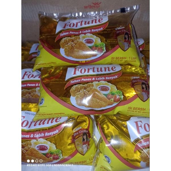 Gambar minyak goreng fortune bantal 1 liter dari AssaaCraft Tuban undefined Tokopedia