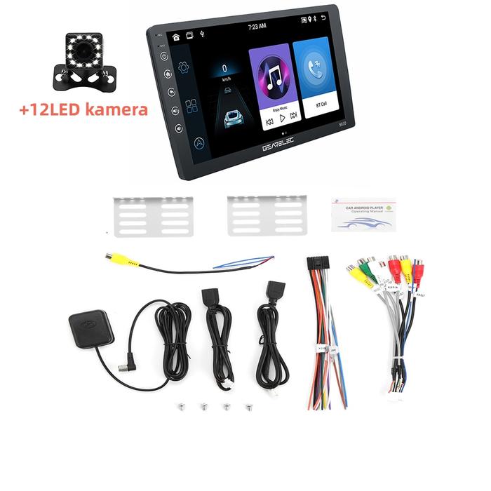 Gambar GEARELEC Head Unit Double Din Android 12 10 inch Universal Skeleton - 10 inch, (2+32G) dari GEARELEC AUTO undefined Tokopedia