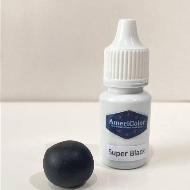 Gambar Americolor Softgel Paste Food Coloring Pewarna Makanan - Ameri Small - Super Black dari Bake Basket undefined Tokopedia