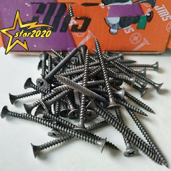 Gambar 1 DUS skrup gypsum panjang 5 cm isi 500pcs 1 dus sekrup gipsum 6x2 - 1dus-500pcs dari malakut store undefined Tokopedia