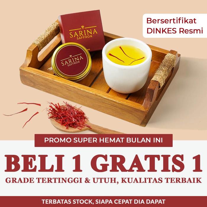 Jual SAFRON SUPER NEGIN 100 ORIGINAL Jakarta Utara SARINA SAFFRON