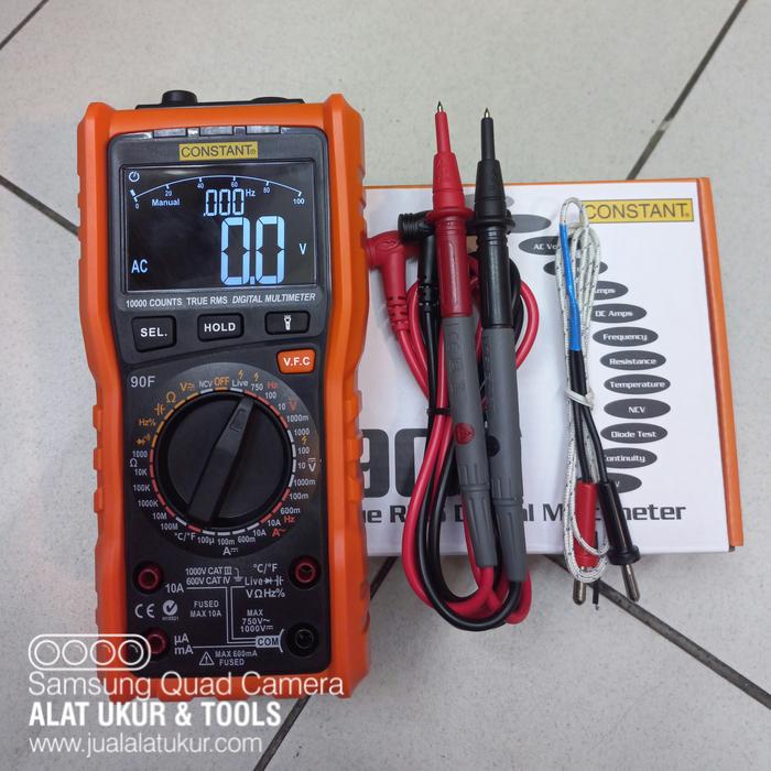 Gambar CONSTANT 90F Digital Multimeter True RMS Automotive dari Jual Alat Ukur_NEW undefined Tokopedia