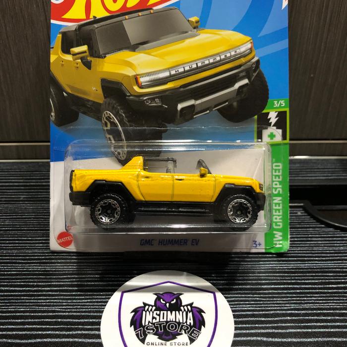 Gambar hot wheels gmc hummer ev kuning dari Insomnia 7store undefined Tokopedia
