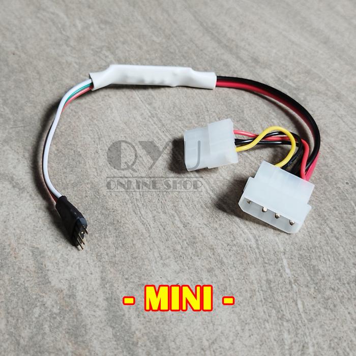 Gambar Controller ARGB 3pin 5v Molex PC Led Strip Cooling Fan Casing - Mini, 1 dari QYU Online Shop undefined Tokopedia