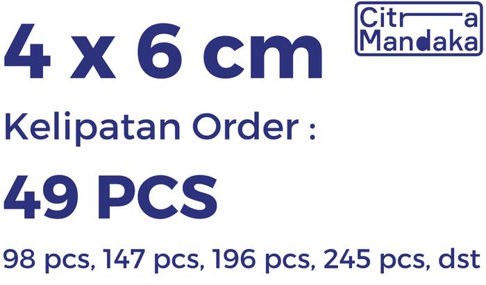 Gambar Hang Tag Ulang Tahun Anak Pola 1 Sisi | Label Souvenir Hampers Anak - 4 x 6 cm, Art Carton 310 dari Citra Mandaka Printing undefined Tokopedia