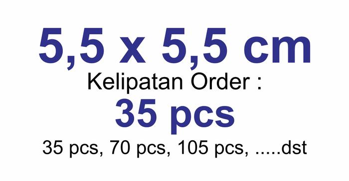 Gambar Sticker Label Makanan 1 - 5,5x5,5 cm dari Maxi Print Shop undefined Tokopedia